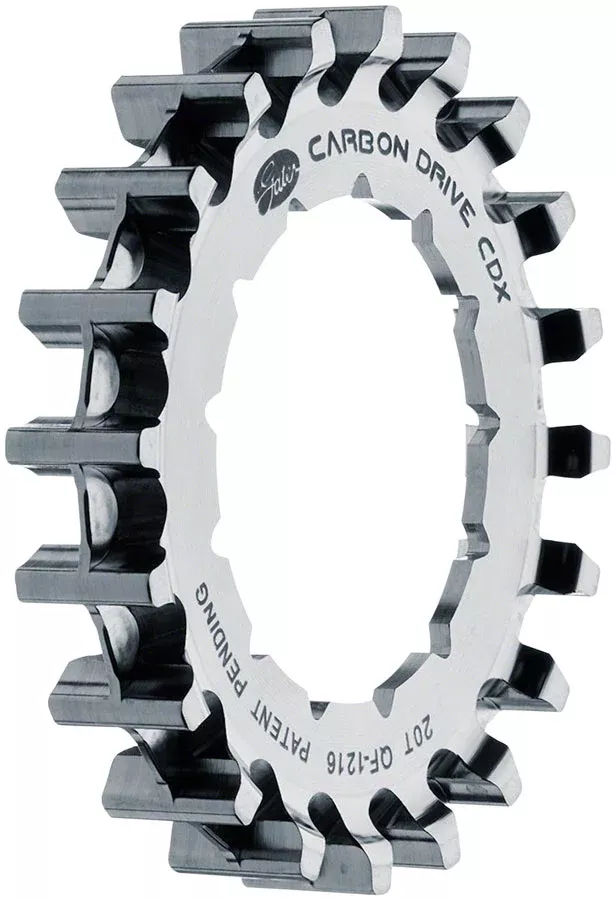 Gates Carbon Drive Belt Drive CDX:EXP Rear Cog Rohloff Splined 20t