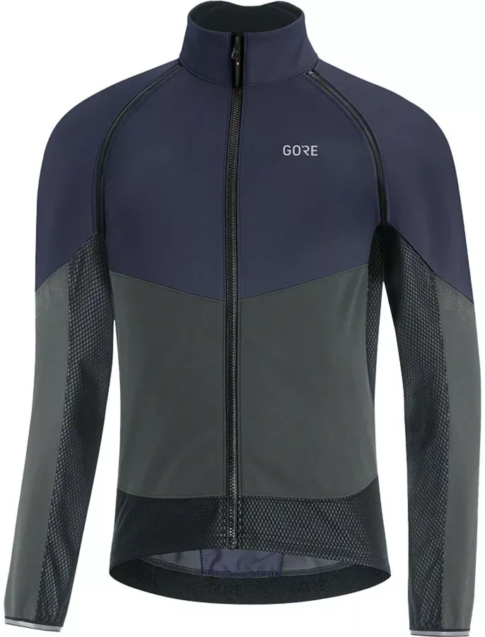 Gorewear Phantom Jacket - Orbit Blue/Urban Grey Men's Small