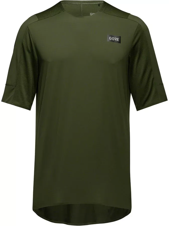 Gorewear Trail KPR Tech Jersey - Utility Green Men's Small