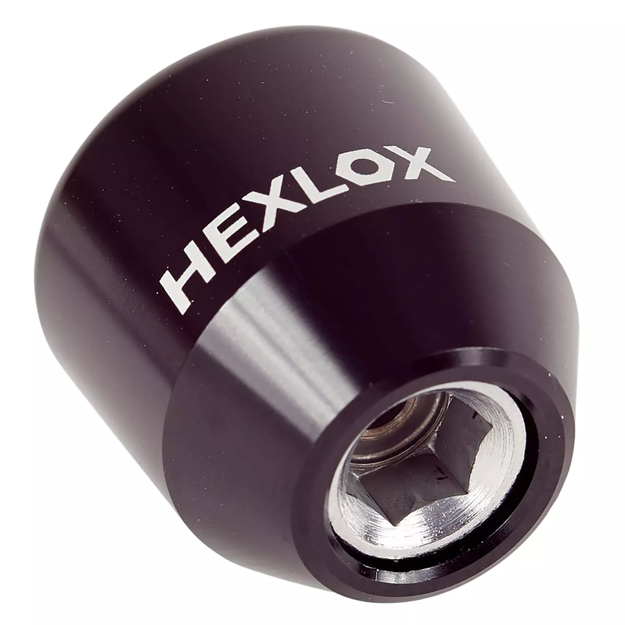 Hexlox Hexnut Axle Nut 3/8" (Alfine/Nexus) Black