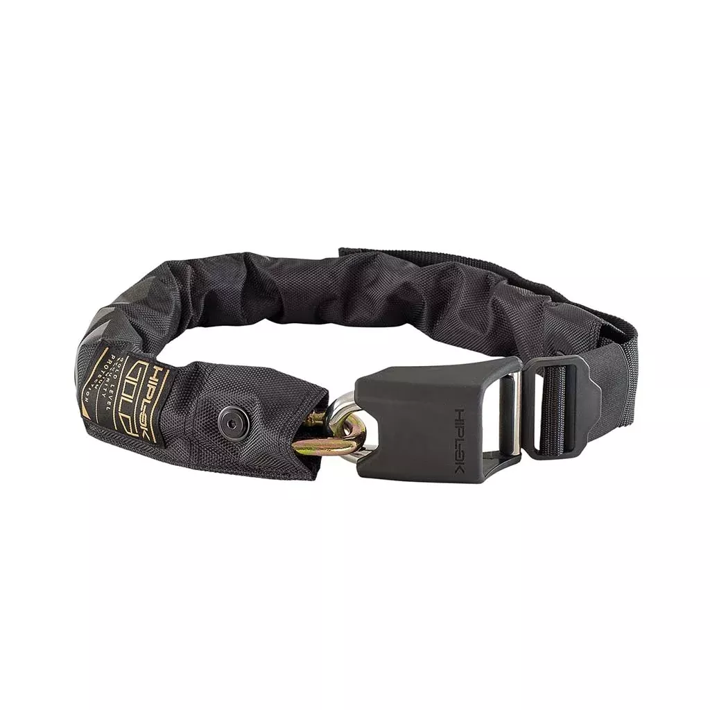 Hiplok Gold Chain Lock 10mm x 85cm Black