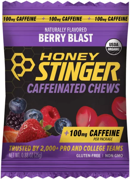Honey StingerHigh Caffeine Energy Chews, Single Serving
