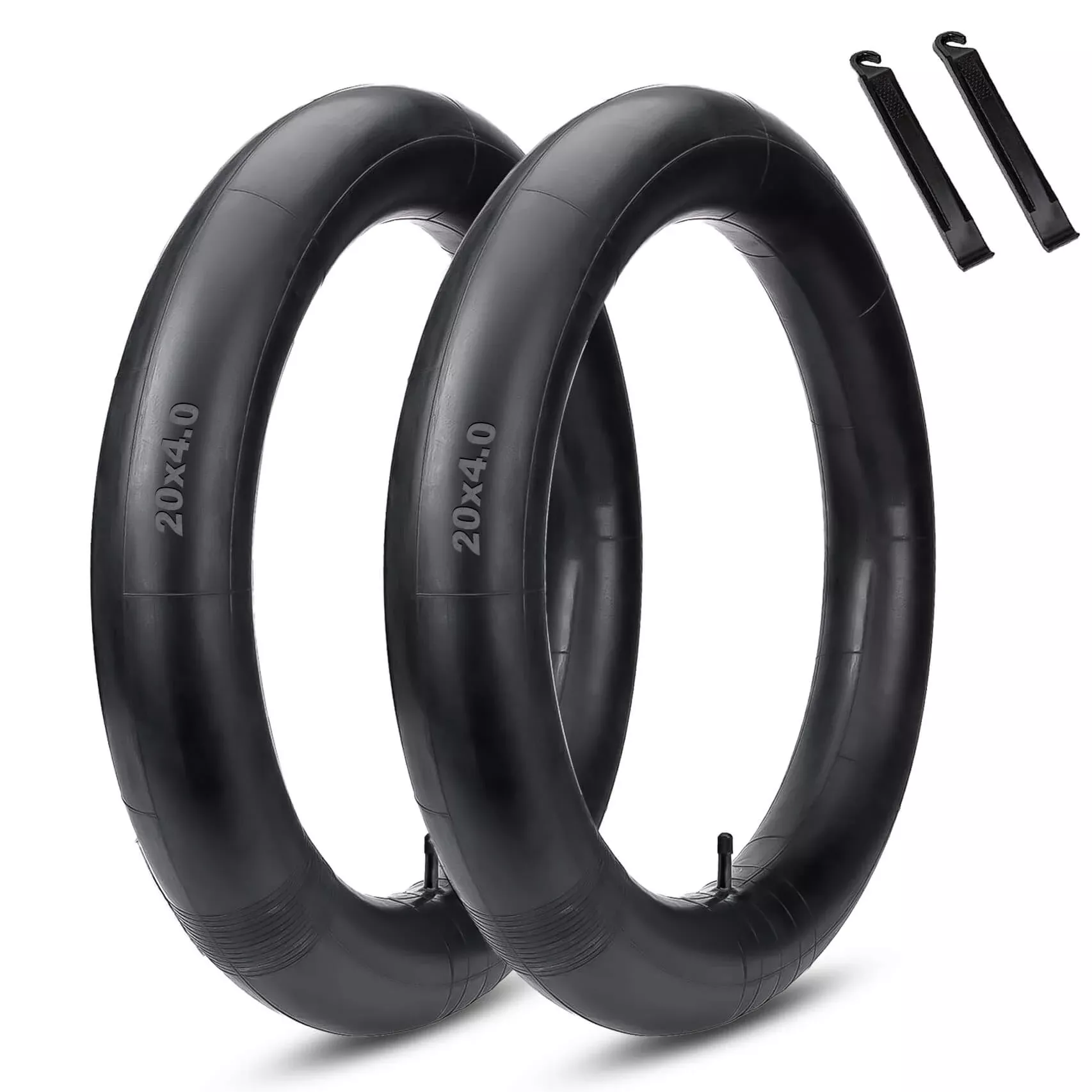 Hycline Fat Bike Inner Tubes, 2-Pack | 20x4 or 26x4