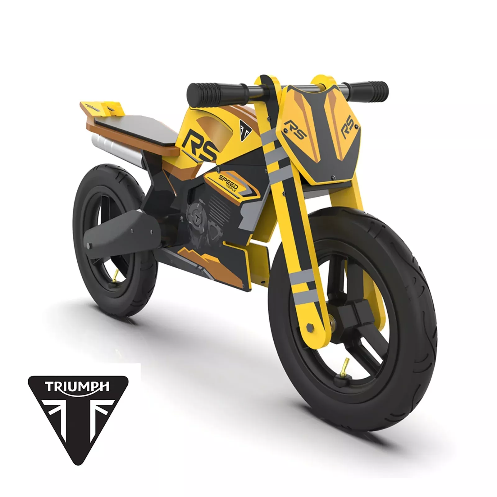 Kiddimoto Triumph Speed Triple 1200 RS Balance Bike – Licensed Kids Balance Bike