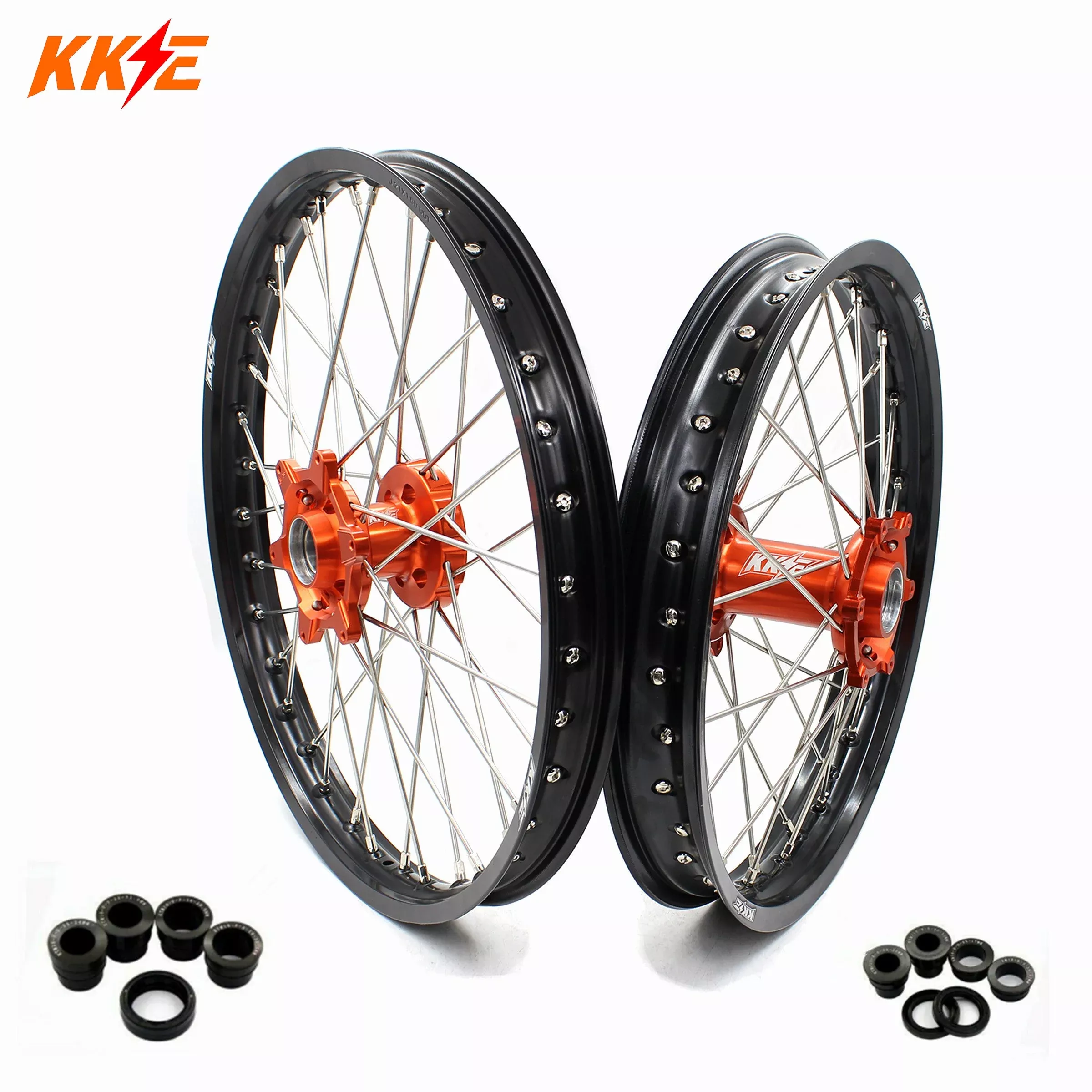 KKE 21" 19" Wheels For KTM SX SXF XC XCW XCF EXC EXC-F 125-530CC 2003-2025 Off Road Dirt Bike