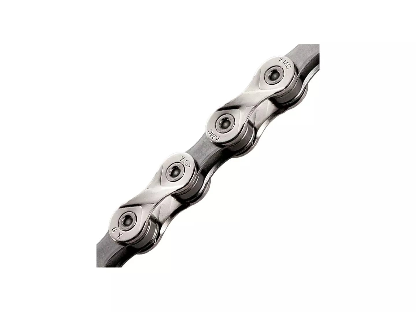 KMC X9 Chain - 9-Speed 116 Links Silver/Gray