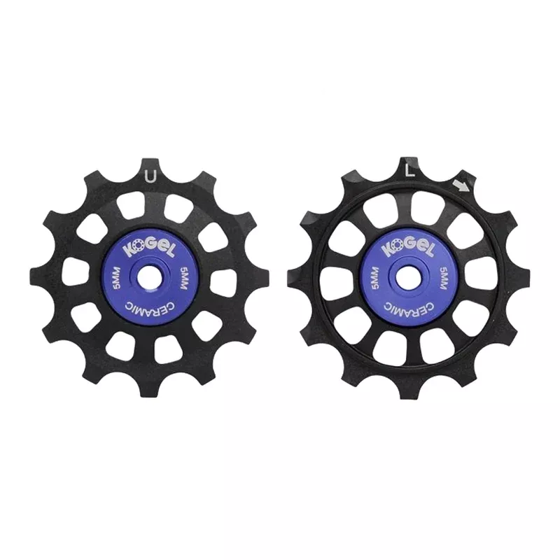 Kogel Kogel Derailleur Pulley Full Ceramic Shimano OS Full Ceramic Black/Blue