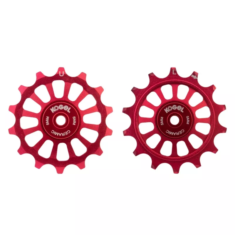 Kogel Kogel Derailleur Pulley Hybrid Ceramic Shimano 12sp Red