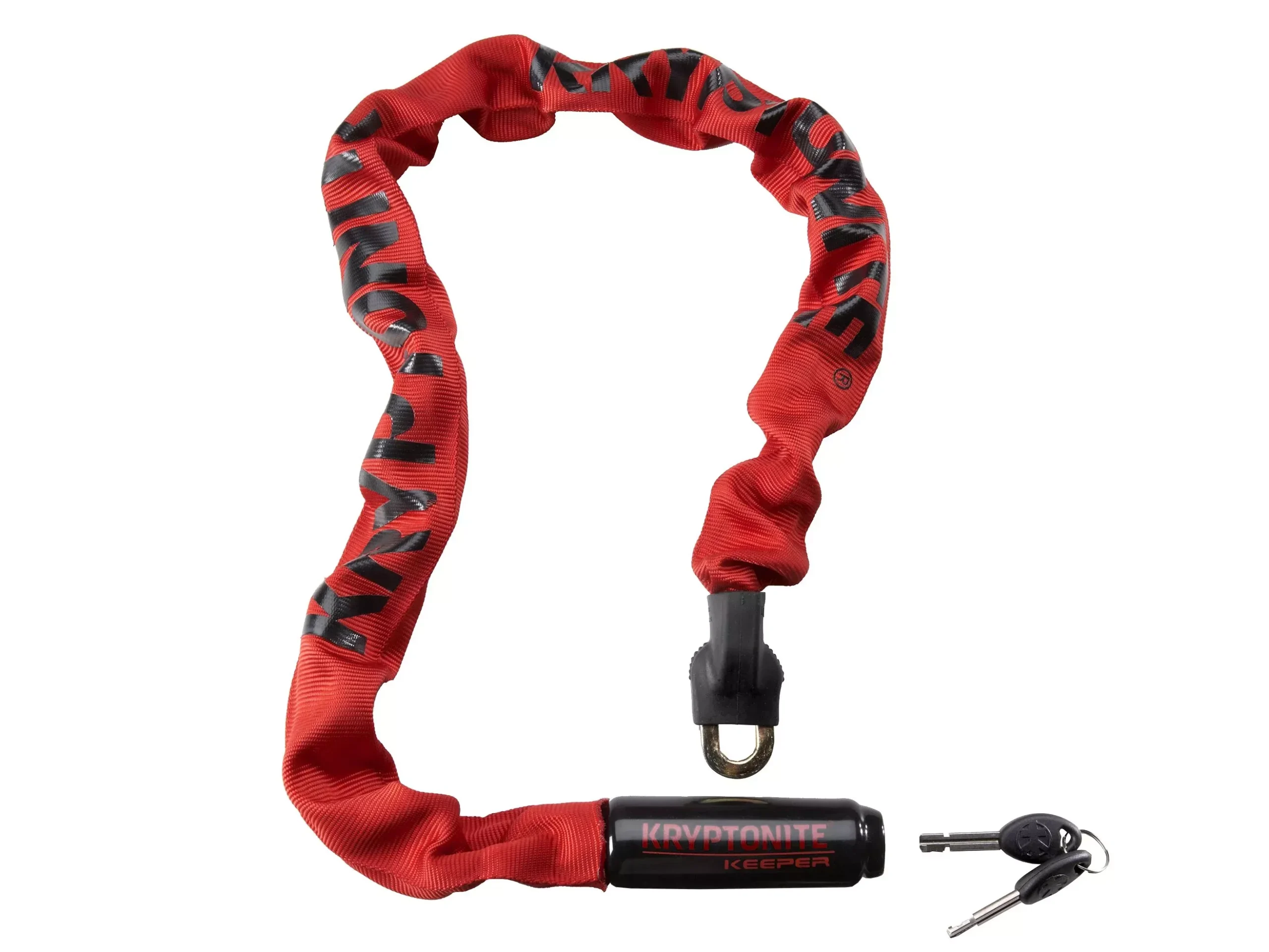 Krypto Keeper 785 Integrated Chain Lock: 2.8' (85cm) Red