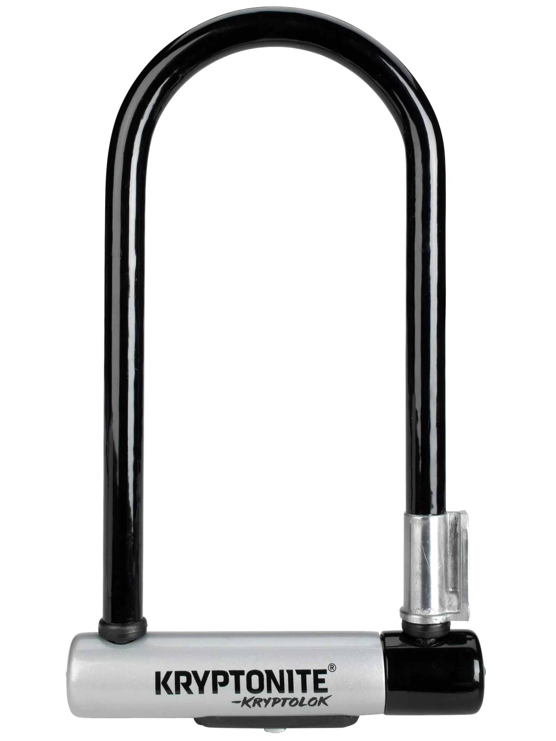 Kryptonite KryptoLok U-Lock - 4 x 9" Keyed Black Includes bracket