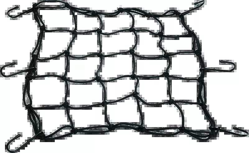Kuryakyn, Kuryakyn 12 Inch Cargo Net - Durable Nylon Expandable Storage Solution for Powersports Vehicles