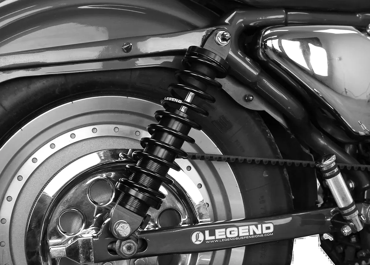 LEGEND SUSPENSION, Legend Suspension Revo XL Coil Suspension - 14-inch, Black, Part No. 1310-1114