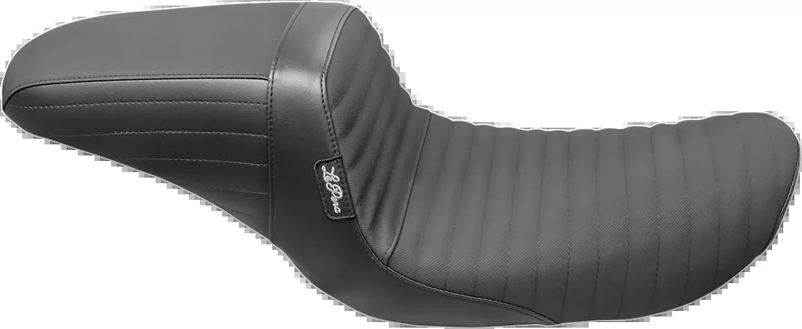 LePera Kickflip Pleated Seat w/ Gripp Tape – Black | Harley FXD Dyna 1996–2003