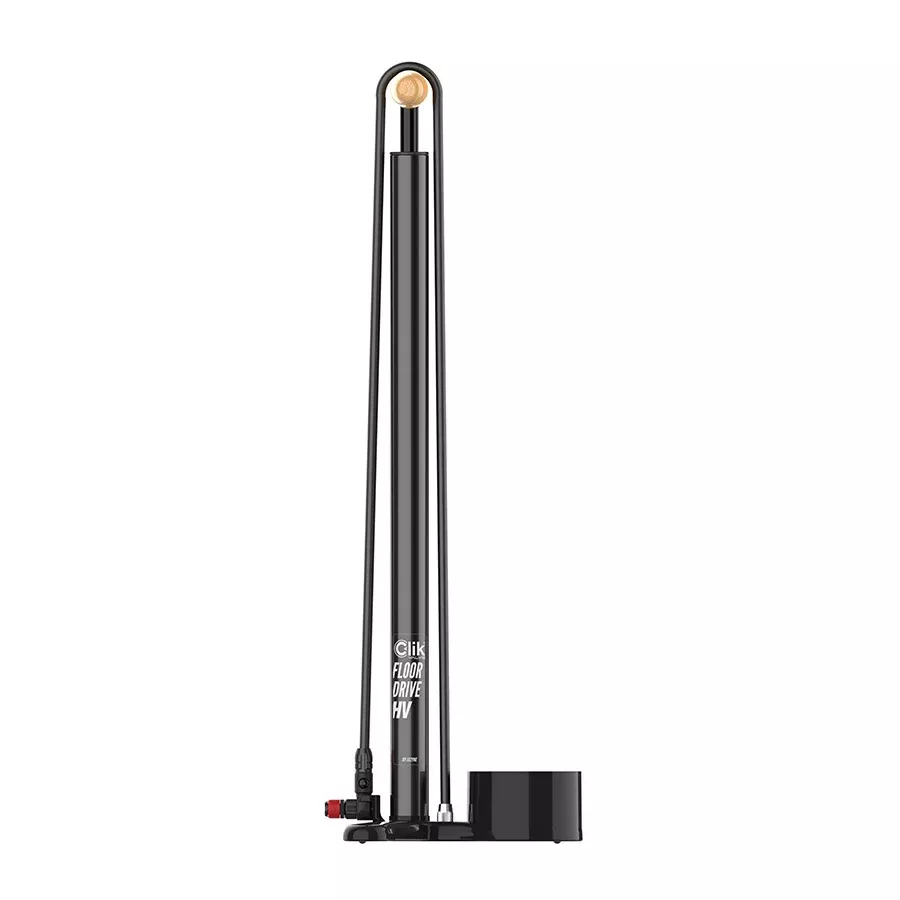 Lezyne Clik Floor Drive HV Pump Black