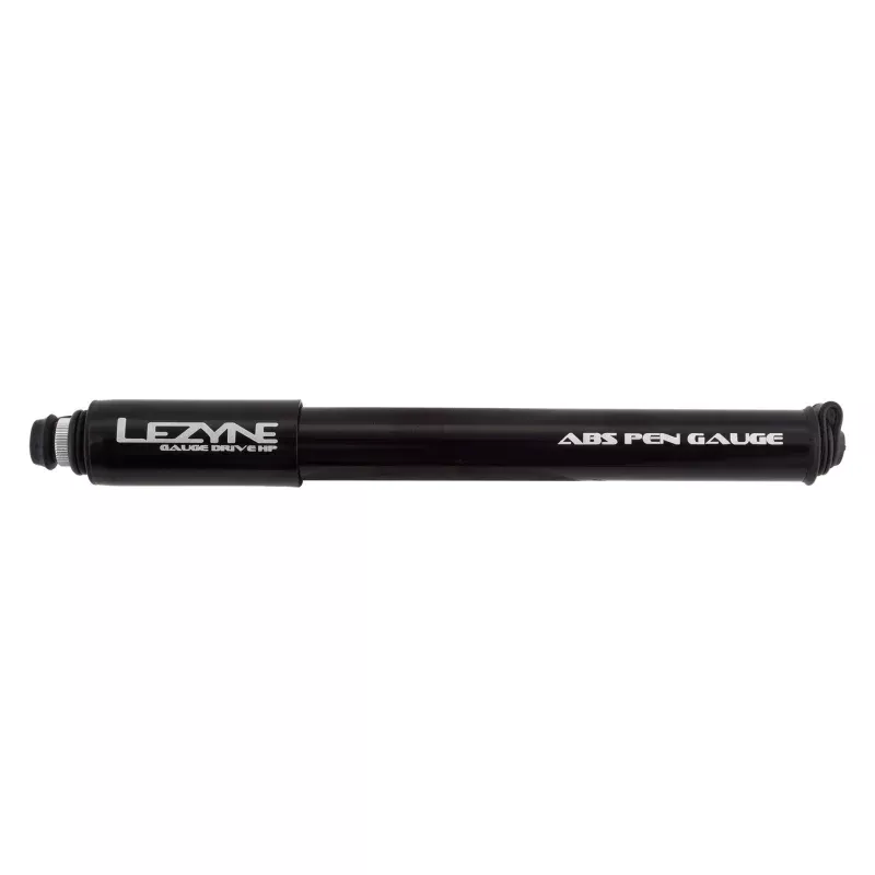 Lezyne Gauge Drive HP Frame Pump Alloy Bracket Mount 120psi Presta/Schrader 232mm Medium BLK