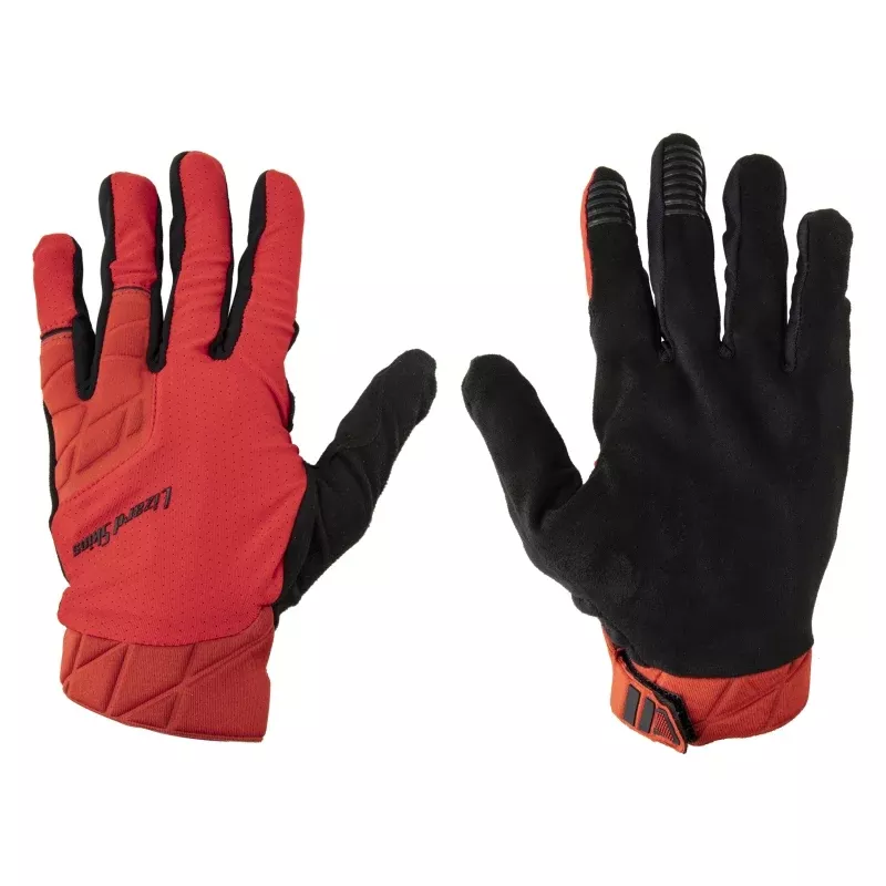 Lizard Skins Monitor Ops Full Finger Gloves Crimson Red L Pair