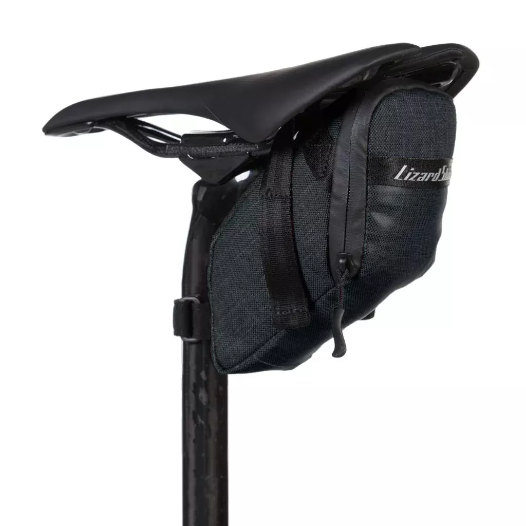 Lizard skins Super Cache Saddle BagVelcro Straps 51 c.i. Jet Black