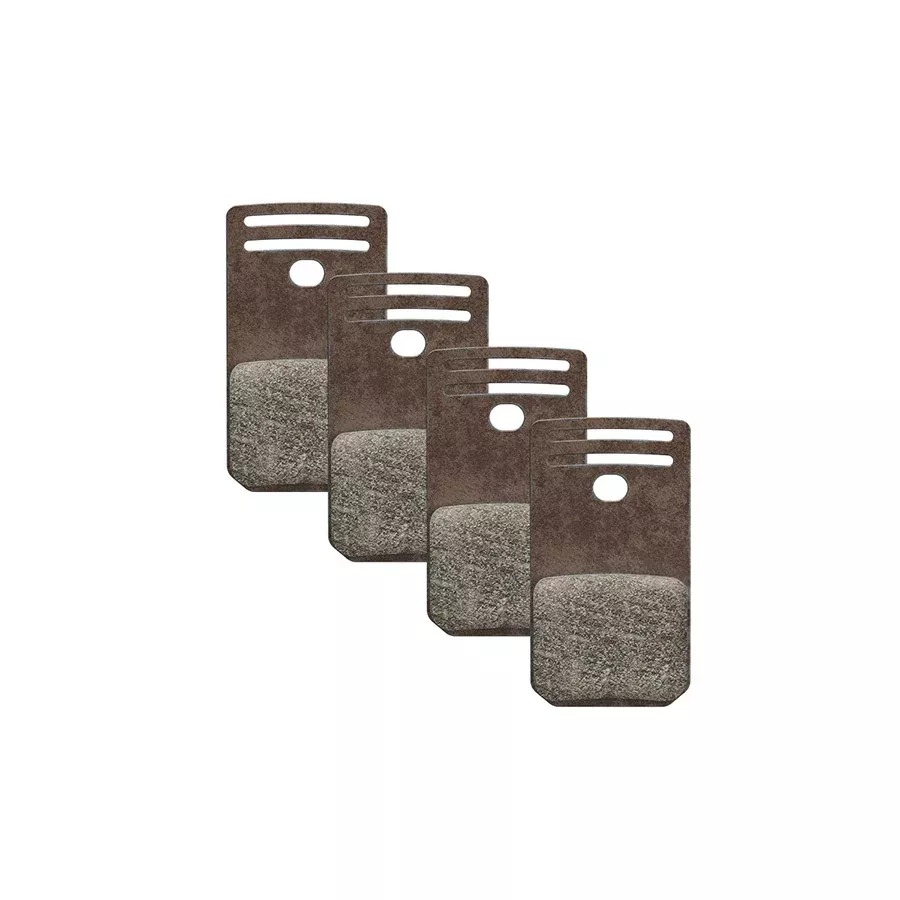 Magura MDP 13 Silver Disc Brake Pad - Organic Compound Includes 4 Brake Pads 2 Screws