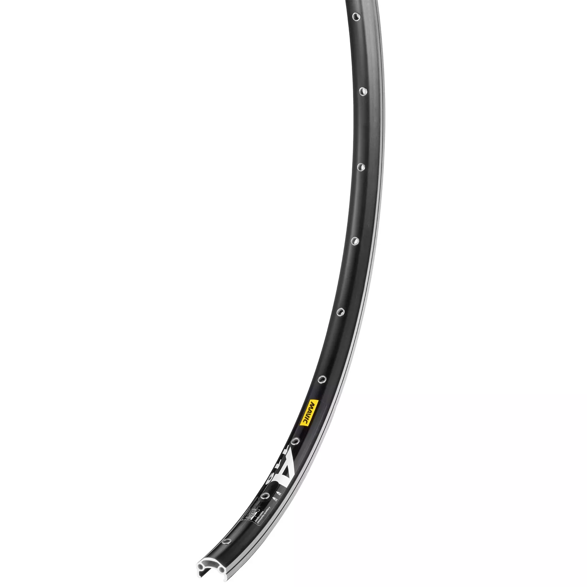 Mavic A119 Rim 700c Machined Sidewall 32h Black