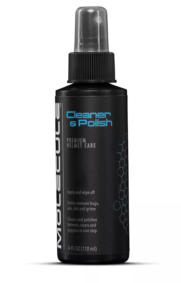 Molecule Helmet Cleaner & Polish | 4 oz | Safe for All Helmet Finishes
