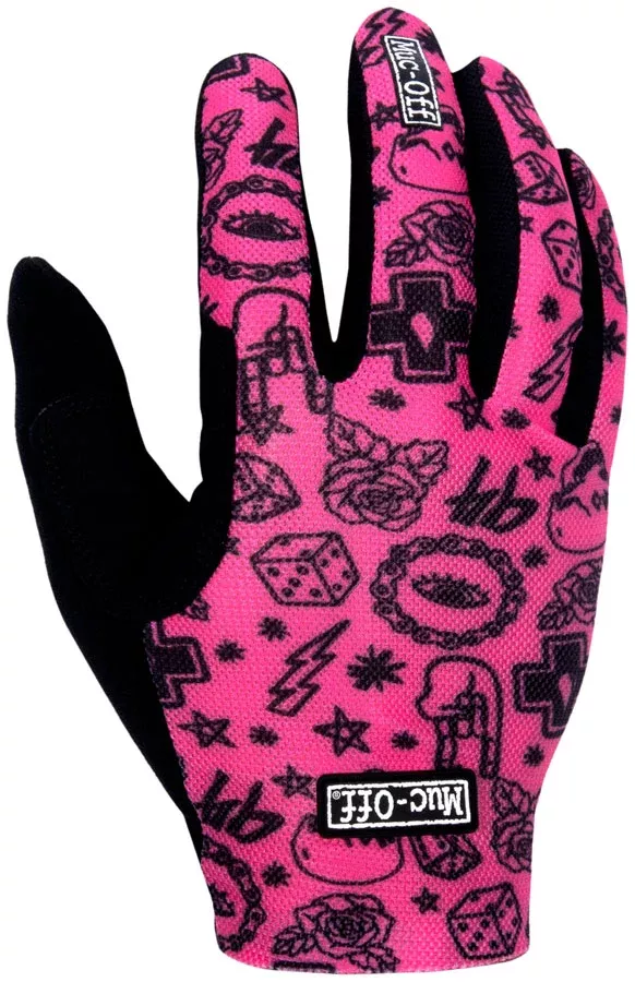 Muc-Off Summer Lightweight Mesh Rider Gloves - Pink Medium