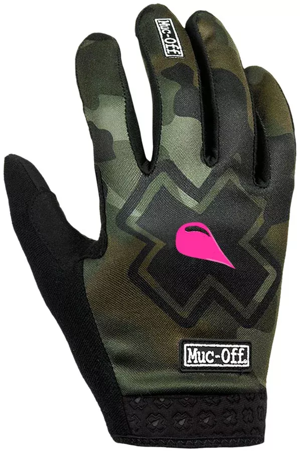 Muc-Off Youth Gloves-Camo Youth Medium