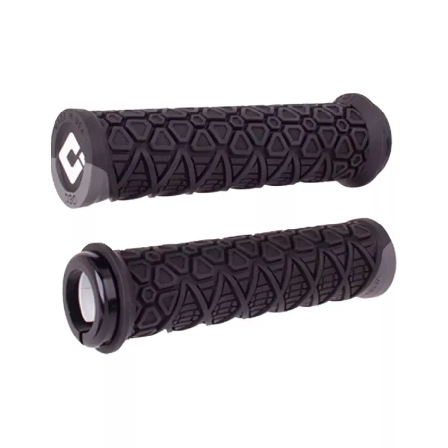ODI Vanquish Grips - Black/Graphite Lock-On