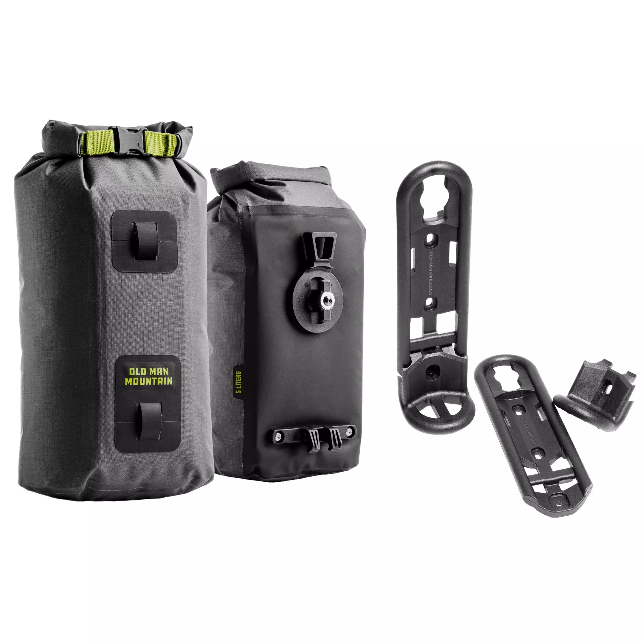 Old Man Mountain Hemlock Bag w/ FLIP Cages 5L Pair Black