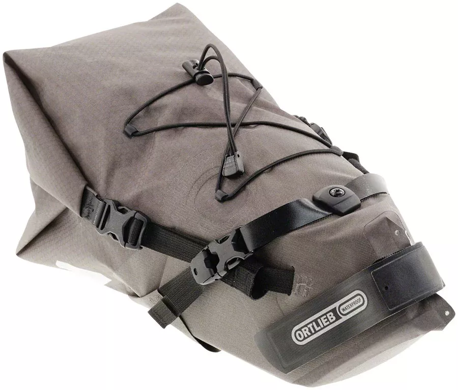 Ortlieb Bikepacking Seat Pack - 11 Liter Dark Sand