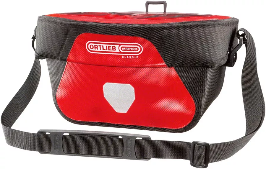 Ortlieb Ultimate Six Classic Handlebar Bag - Red 5L