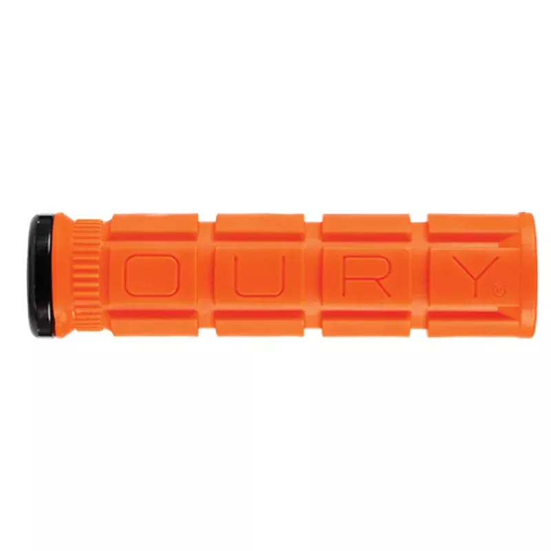 Oury Single-Sided V2 Lock-On Grips - Blaze Orange