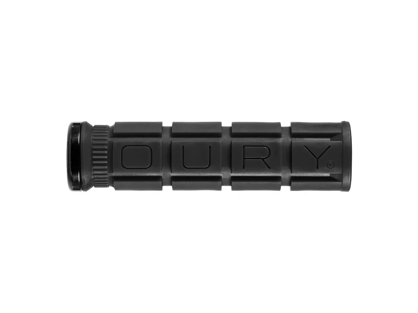 Oury Single-Sided V2 Lock-On Grips - Jet Black