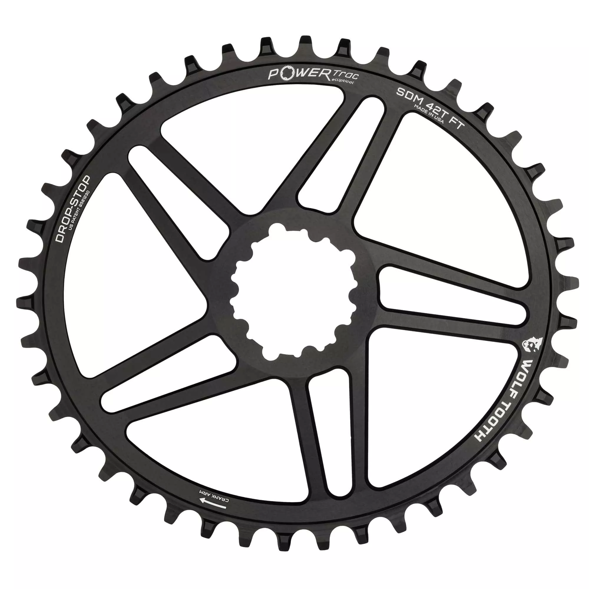 Oval Direct Mount Chainrings for SRAM 3-Bolt Gravel / Road Cranks