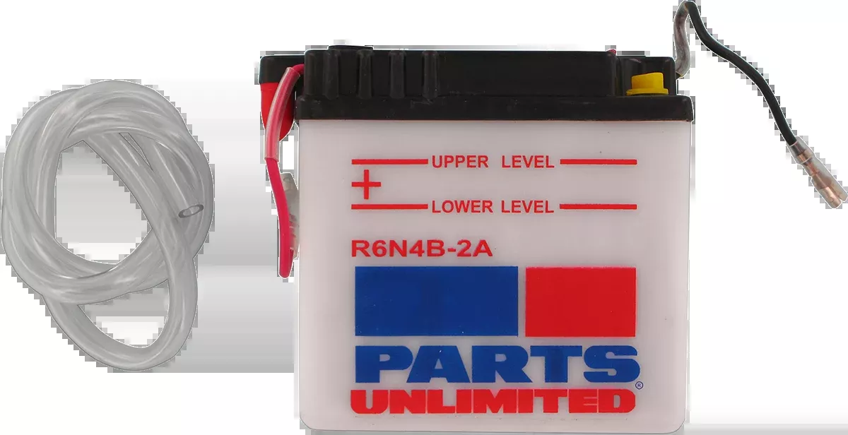Parts Unlimited 6N4B-2A Conventional Battery | Motorcycle & Powersports