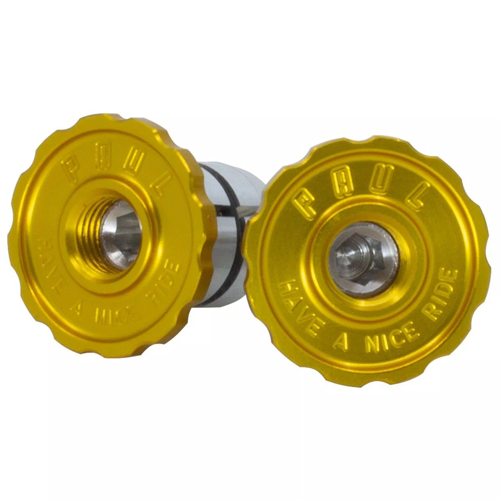 Paul Components Aluminum Bar End Plug Gold