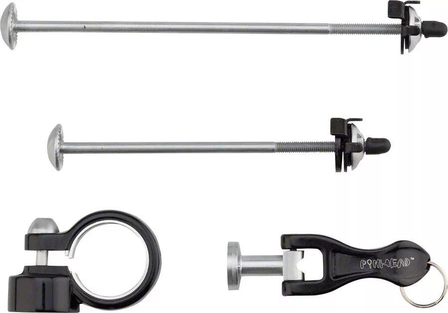 Pinhead 3-Pack Lockset: Wheel Skewer Set Seat