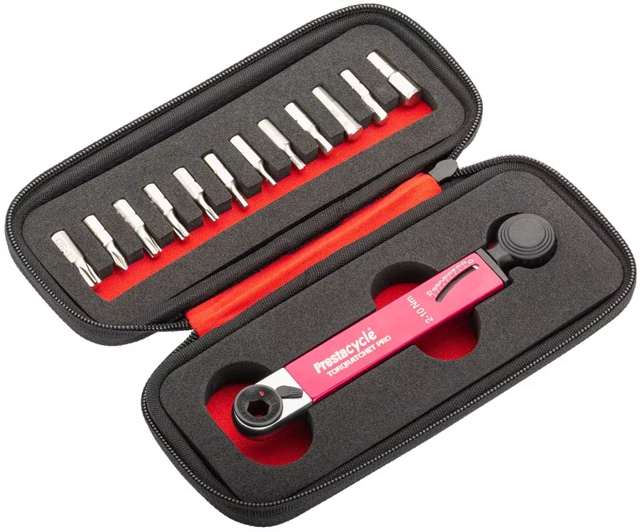 Prestacycle TorqRatchet PRO Deluxe Pocket Multi-Tool Set