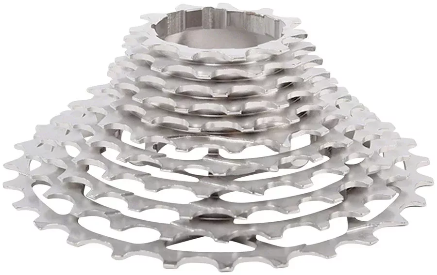 Prestacycle UniBlockPRO Cassette - 11-Speed HG 12 Interface HG 12/11/10 Freehubs 11-34t Silver
