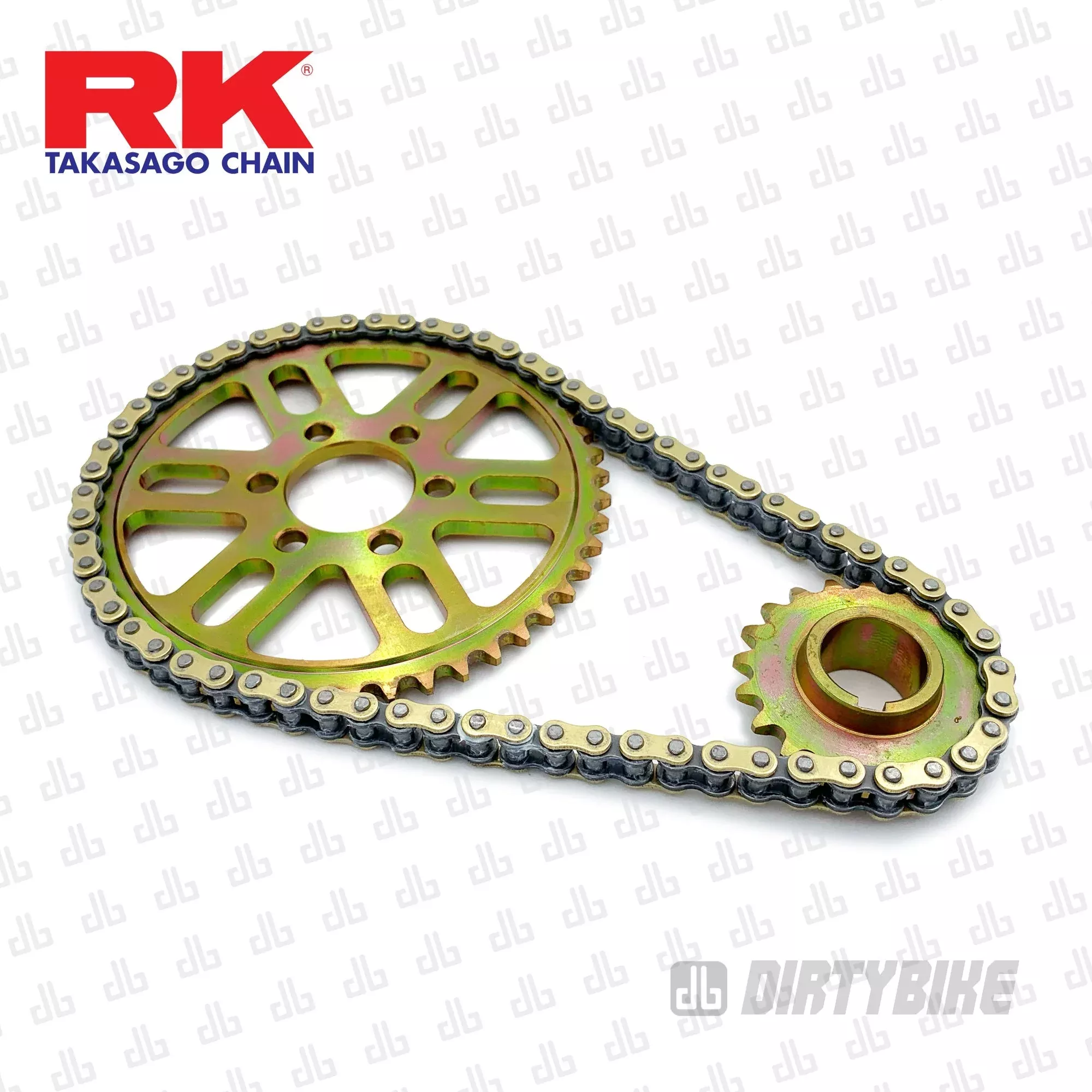Primary Belt to Chain Conversion Kit | 219 | RK Non-Sealed Chain | E Ride Pro 2.0