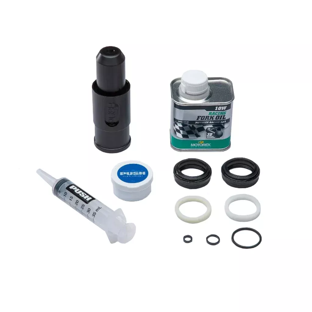 PUSH Industries Complete Lower Leg Service Kit Fox 38mm