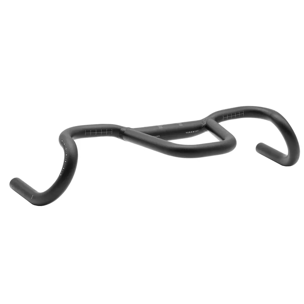 Redshift Sports Kitchen Sink Drop Bar w/ Loop 10 deg - 41cm Black
