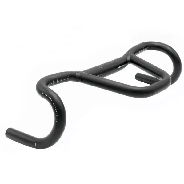 Redshift Sports Kitchen Sink Drop Bar w/ Loop 10 deg - 47cm Black
