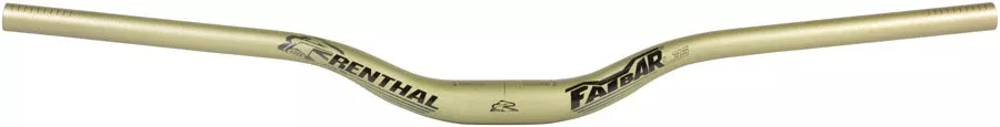 Renthal FatBar Lite 35 Handlebar - Aluminum 40mm 760mm 35mm Gold V3