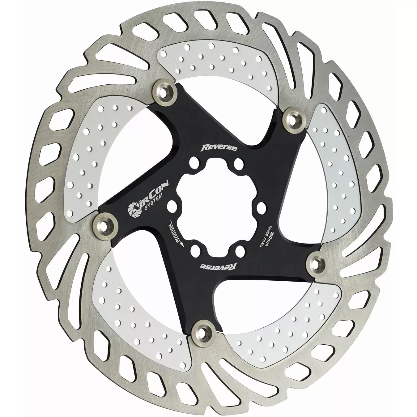 Reverse AirCon Disc Rotor 180mm - Black