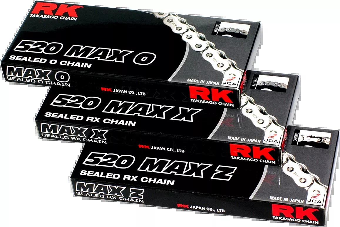 RK 520 Max X Sealed RX-Ring Drive Chain | 100 Links | #520MAXX-100