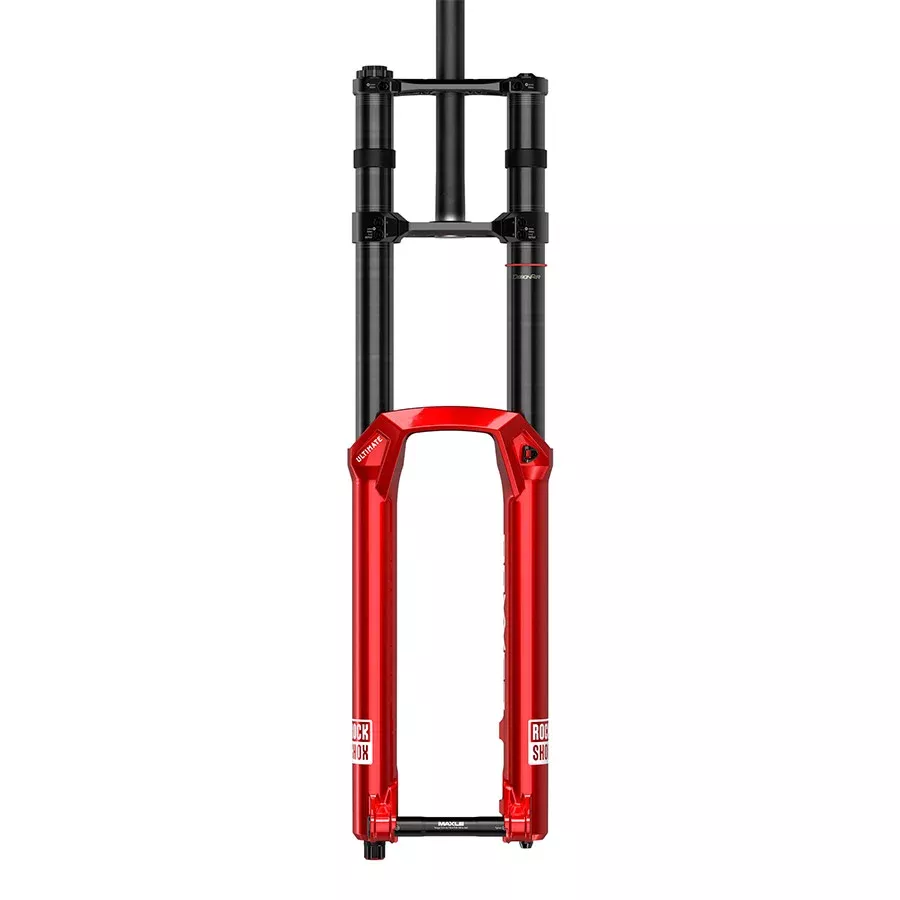 RockShox BoXXer Ultimate D2 Suspension Fork 27.5'' DebonAir+ W/ButterCups 200mm 1-1/8'' 20x110mm Boost TA Rake: 48mm Red