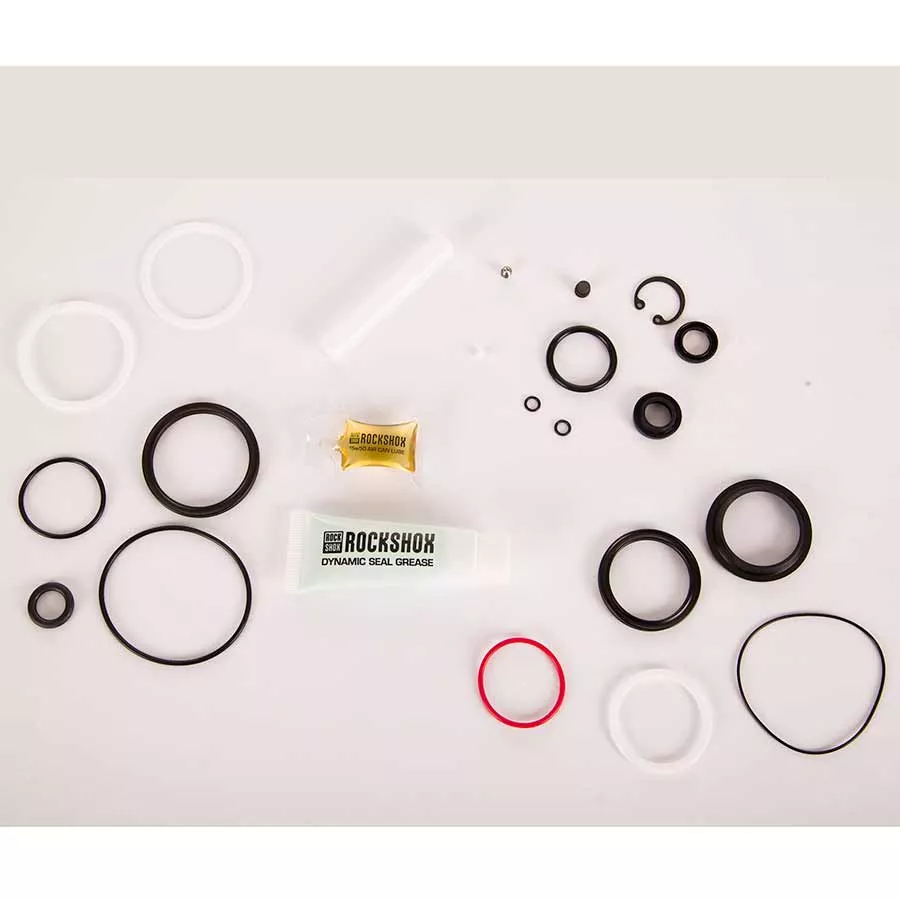 RockShox Rear Shock Service Kit - 200 hour/1 Year Deluxe Trek ReAktiv Thru Shaft
