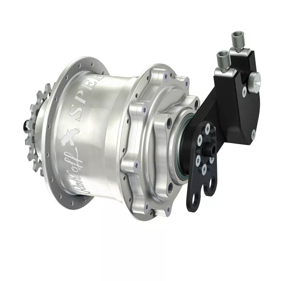 Rohloff Speedhub 500/14 TS Bolt-On Disc 36h Silver
