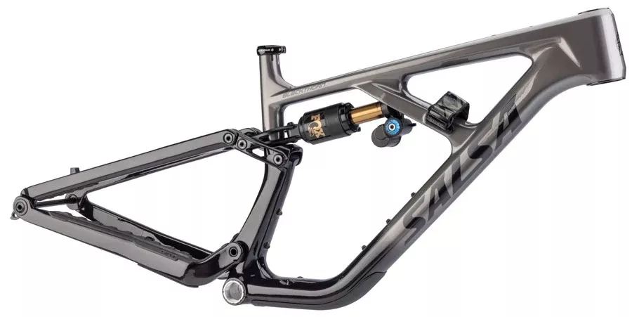 Salsa Blackthorn 145 C Frame - 29" Carbon Black / Graphite Gray Small