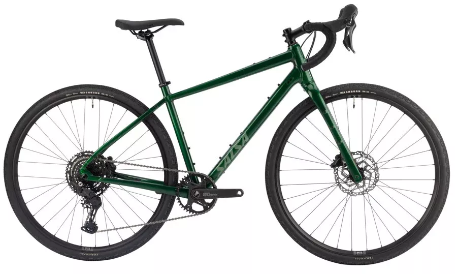 Salsa Journeyer Drop Bar CUES 10 Bike - 700c Aluminum Peat Moss 60cm